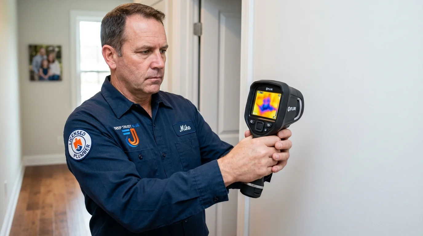 Thermal imaging leak detection by Johns Plumbing LLC in Sebring
